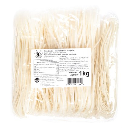 FLYING GOOSE Nudle rýžové široké 1 kg