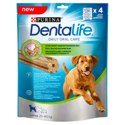 Purina DentaLife Large Pochoutka pro psy 142 g