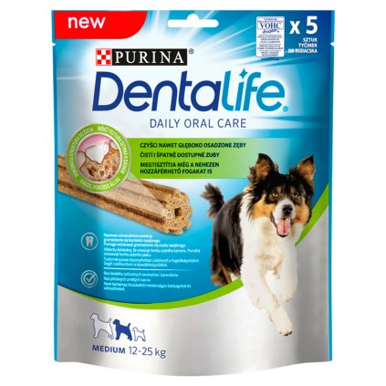 Purina DentaLife Medium Pochoutka pro psy 115 g