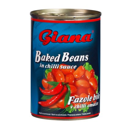 Giana Fazole v chilli omáčce 425 ml