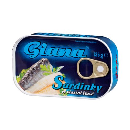 Giana Sardinky ve vlastní šťávě 125 g