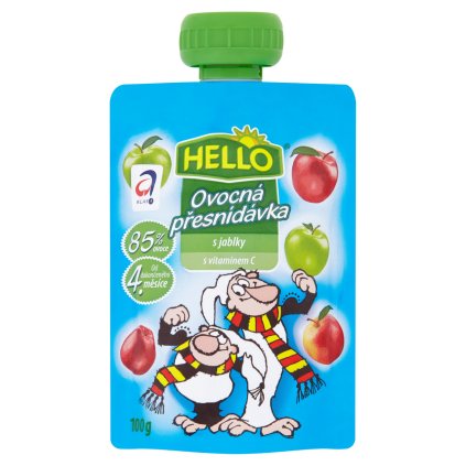 Hello Ovocná kapsička jablko 100 g