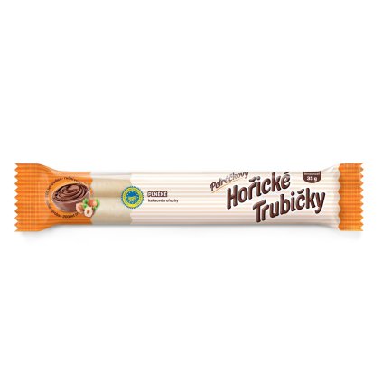 Petráčkovy Hořické trubičky plněné kakaové s ořechy 35 g