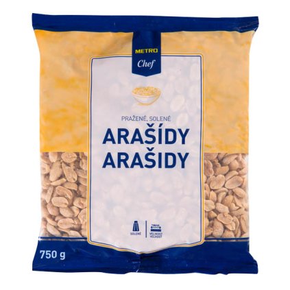 METRO Chef Arašídy pražené solené 750 g