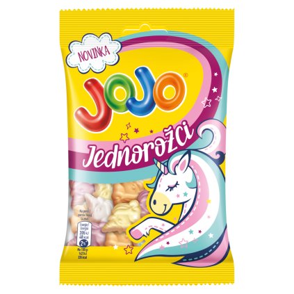 Jojo Jednorožci pěnové želé bonbóny 80 g