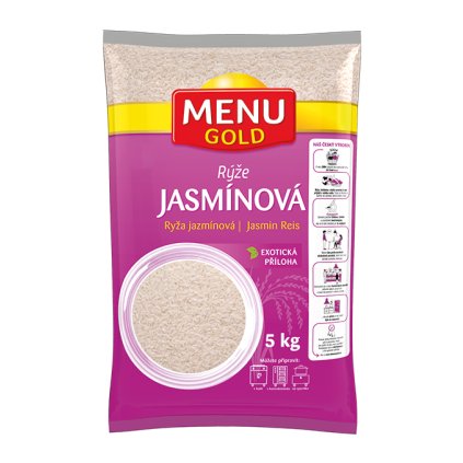 MENU GOLD Rýže jasmínová 5 kg