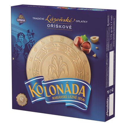 OPAVIA Kolonáda Lázeňské oplatky oříškové 175 g