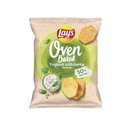 Lay's Baked Yogurt & Herb Chipsy 55 g