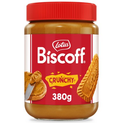 Lotus Biscoff pomazánka ze sušenek Crunchy 380 g
