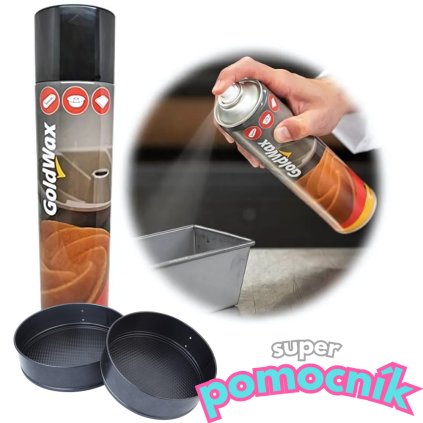 Vymazávací olej ve spreji GOLDWAX 600 ml