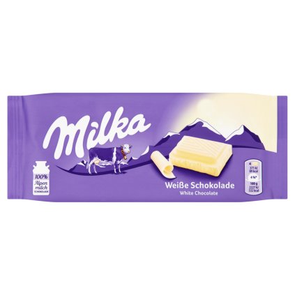Milka bílá čokoláda 100 g