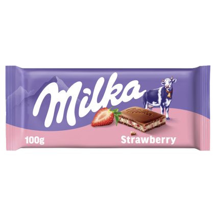 Milka jahodová příchuť 100 g