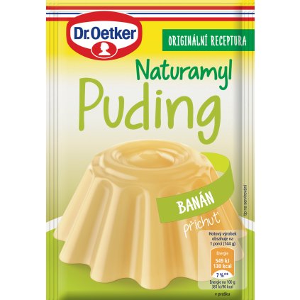 Dr. Oetker Naturamyl Puding s příchutí banánu 37 g