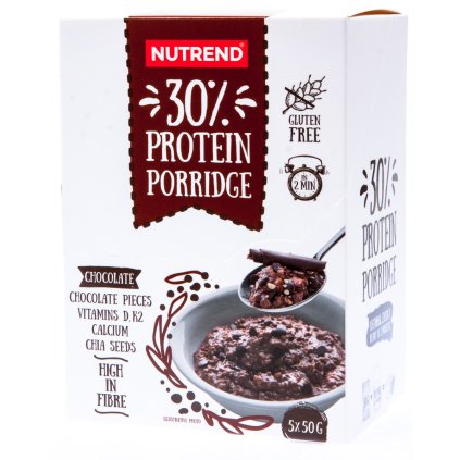 Nutrend Kaše proteinová čokoládová 5 x 50 g