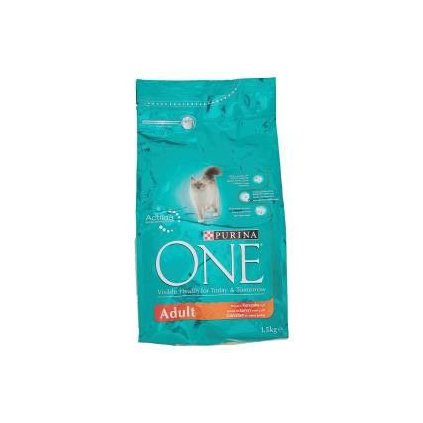 PURINA ONE Adult Granule pro kočky kuře + rýže 1,5 kg