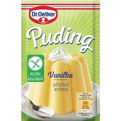 Dr. Oetker Puding příchuť vanilka bez lepku 38 g