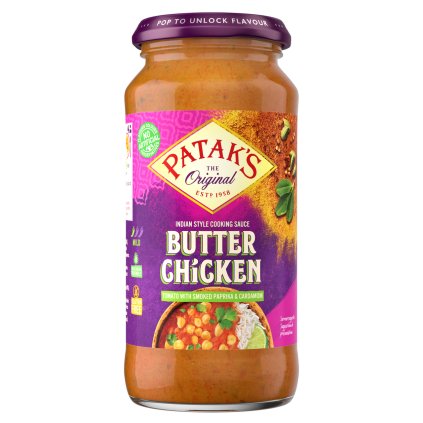 Patak's Original Butter Chicken paprika&cardamom Omáčka 450 g
