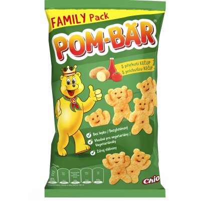 POM-BÄR Kečup rodinné balení 110 g
