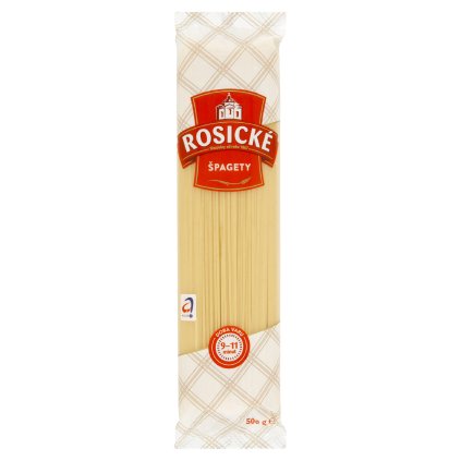 Rosické těstoviny Špagety bezvaječné 500 g