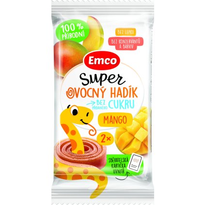 Emco Super ovocný hadík mango 20 g