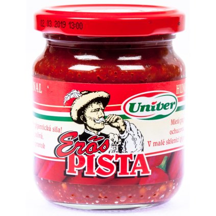 Univer Erős Pista mletá paprika pikantní 200 g ve skle