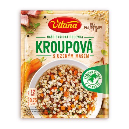 Vitana Kroupová polévka s uzeným masem 55 g
