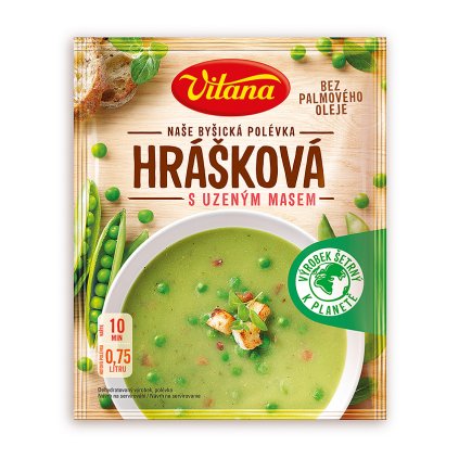 Vitana Poctivá Polévka hrášková s uzeným masem 61 g