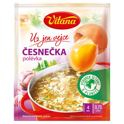 Vitana Už jen vejce Polévka česneková 22 g
