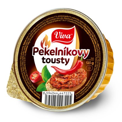 Viva Pekelníkovy tousty paštika 120 g