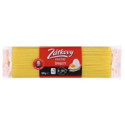 Zátkovy těstoviny Špagety vaječné  500 g