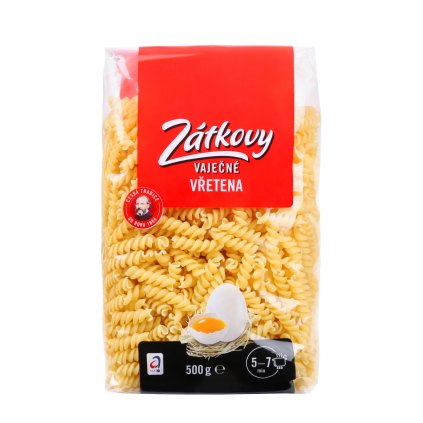 Zátkovy těstoviny Vřetena vaječná 500 g