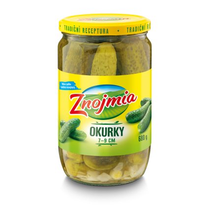 Znojmia Okurky 7 - 9 cm  680 g