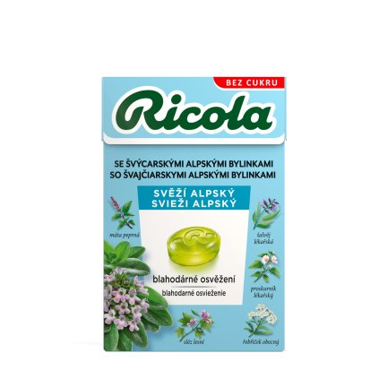 Ricola Svěží Alpský Bonbóny 40 g