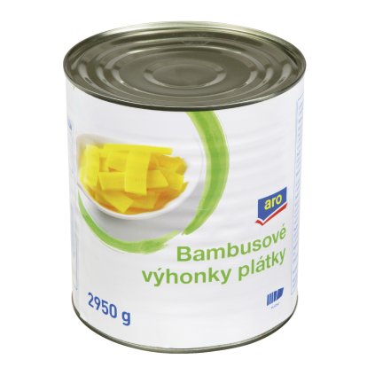aro Výhonky Bambusu plátky 2950 g