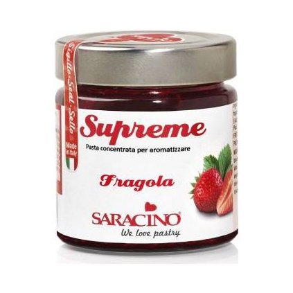 Ochucovací pasta jahodová 200g - Saracino  | Skvělé pro Váš domácí dort