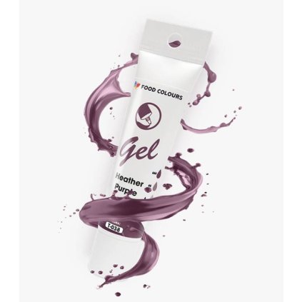 Food Colours gelová barva tuba Heather Purple 30 g ♡