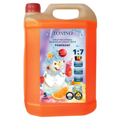 Tonino Ledová tříšť pomeranč 5 l