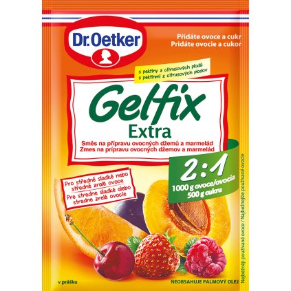 Dr. Oetker Gelfix Extra 2:1 Směs na přípravu džemů a marmelád 25 g