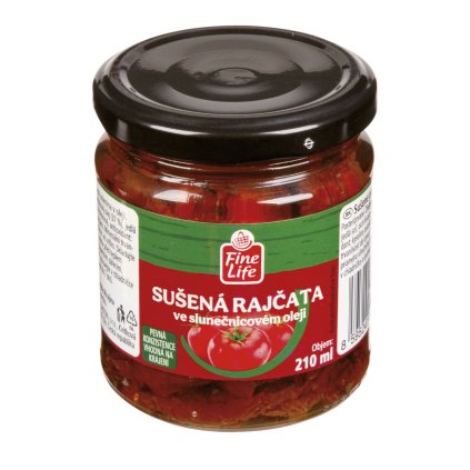 Fine Life Rajčata sušená půlky 190 g