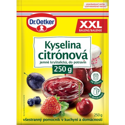 Kyselina citrónová XXL 250 g