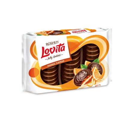 Lovita Čokopiškoty pomeranč 420 g
