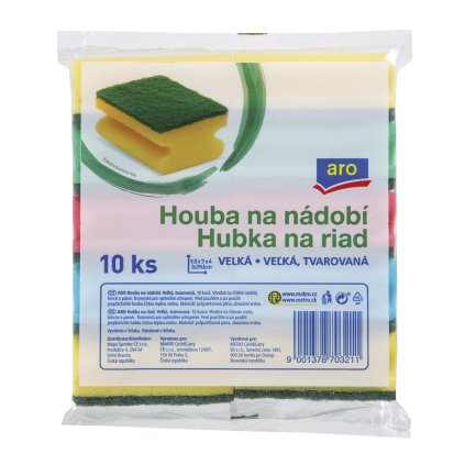 aro Houbičky na nádobí velké 10 ks