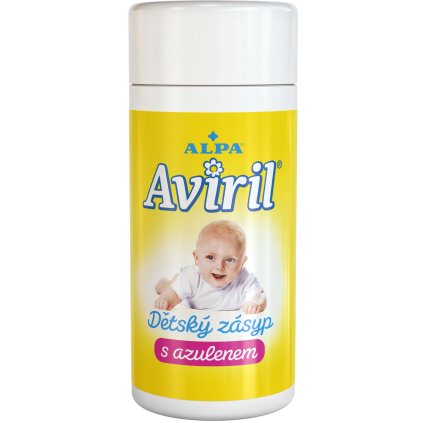 ALPA Aviril dětský zásyp s azulenem 100 g