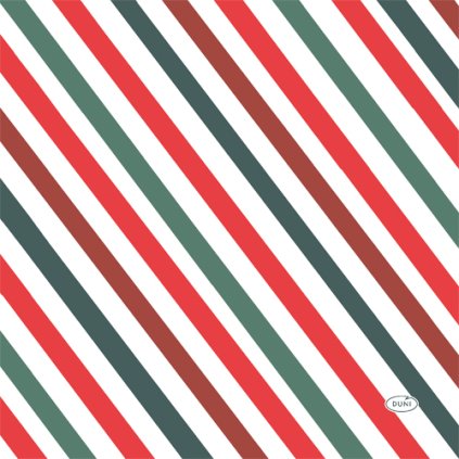Ubrousky BBQ Stripe 3vrstvé 33 cm 20 ks