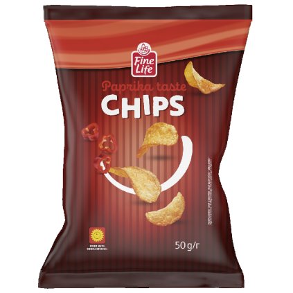 Fine Life Chips paprika 50 g