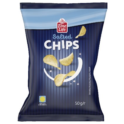 Fine Life Chips sůl 18 x 50 g