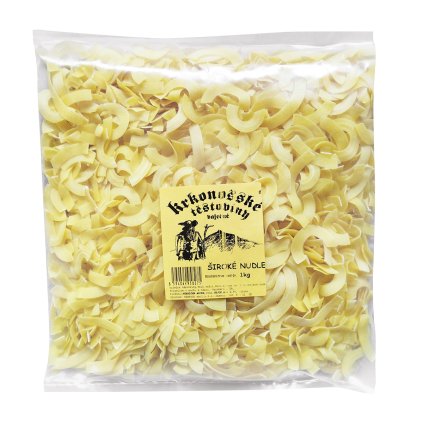 Krkonošské těstoviny široké nudle 1 kg