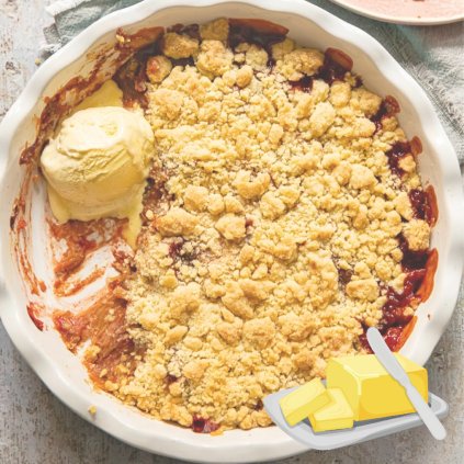 Máslové křupinky z máslového pečiva 150g