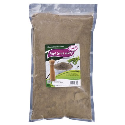 DAFO Pepř černý mletý 1 kg