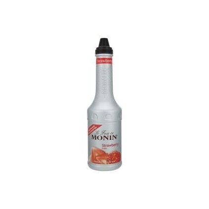 62541 monin strawberry puree fruit sirup 1 l